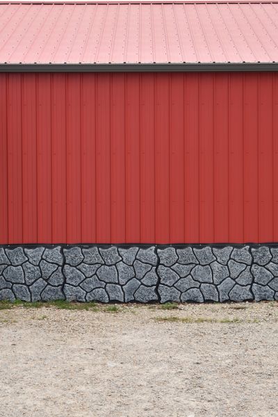 Corrugated Siding Installation in Katy